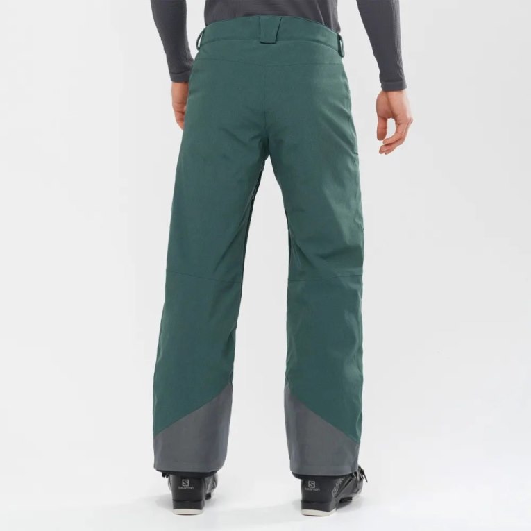 Pantalones De Esquí Salomon Untracked Hombre Verdes | MX PYLM751